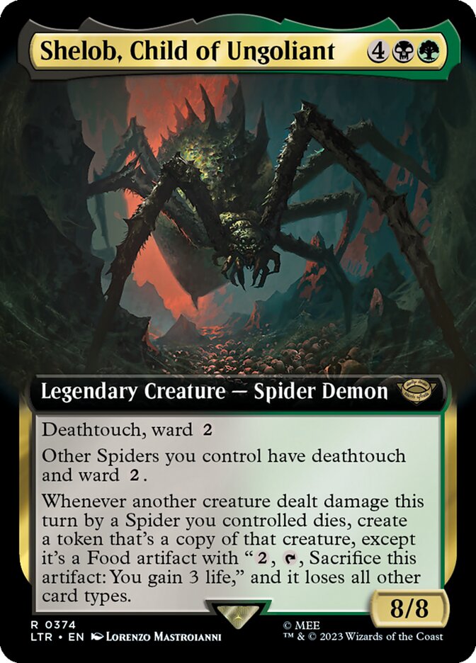 Shelob, Child of Ungoliant (Extended Art) [The Lord of the Rings: Tales of Middle-Earth] | Arkham Games and Comics