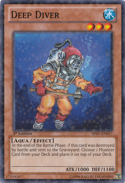 Deep Diver [BP01-EN017] Starfoil Rare | Arkham Games and Comics