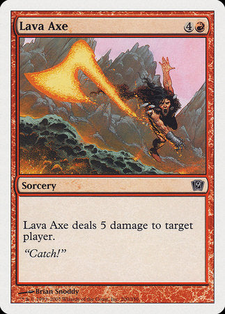 Lava Axe [Ninth Edition] | Arkham Games and Comics