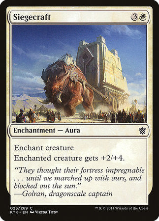 Siegecraft [Khans of Tarkir] | Arkham Games and Comics