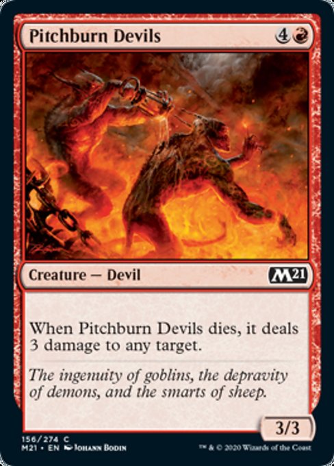 Pitchburn Devils [Core Set 2021] | Arkham Games and Comics