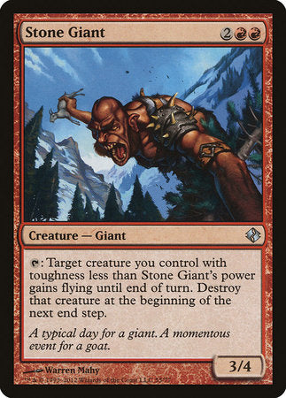 Stone Giant [Duel Decks: Venser vs. Koth] | Arkham Games and Comics