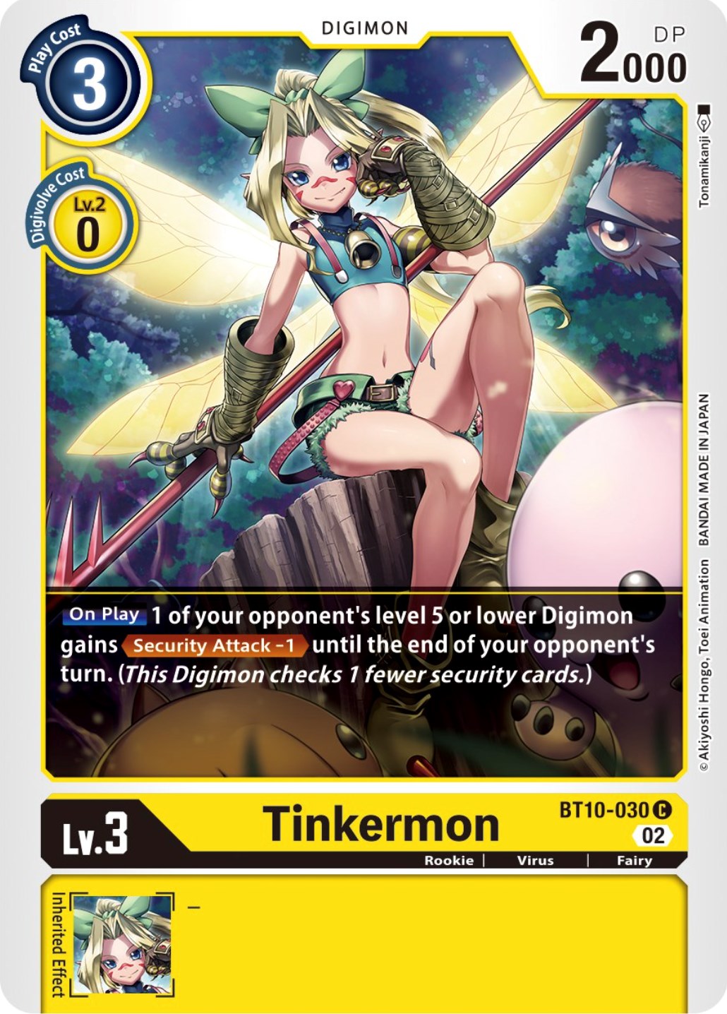 Tinkermon [BT10-030] [Xros Encounter] | Arkham Games and Comics