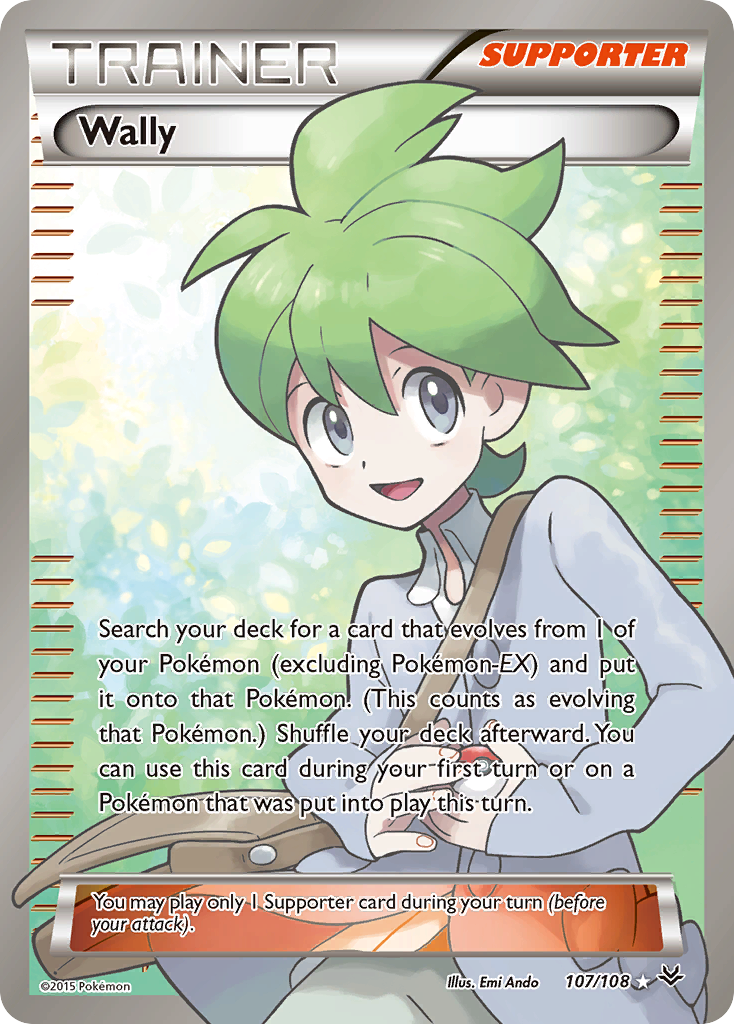 Wally (107/108) [XY: Roaring Skies] | Arkham Games and Comics