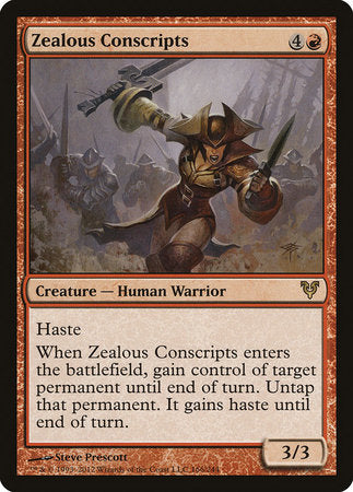 Zealous Conscripts [Avacyn Restored] | Arkham Games and Comics