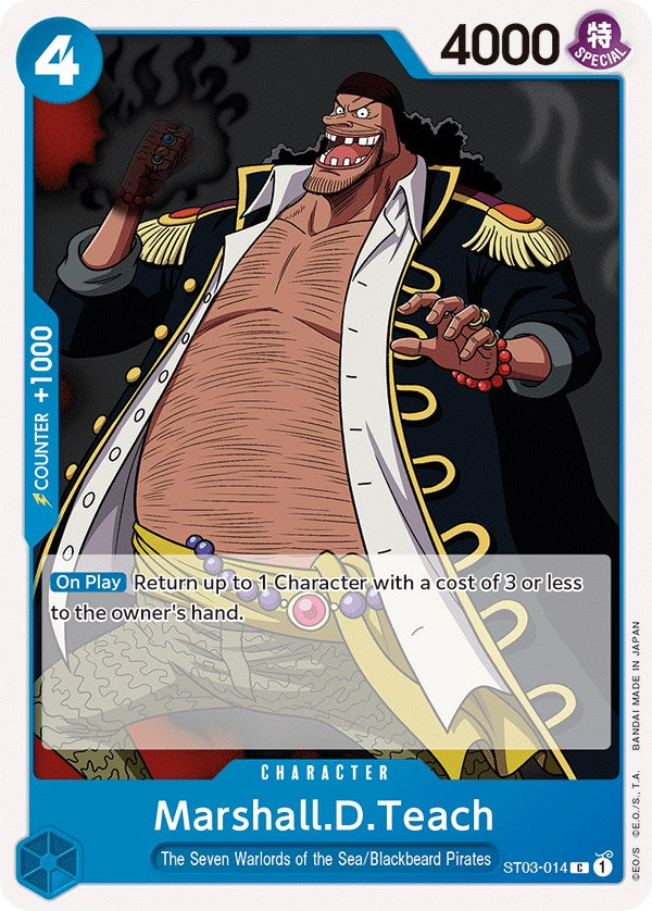 Marshall.D.Teach [Starter Deck: The Seven Warlords of The Sea] | Arkham Games and Comics
