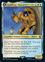 Goldbug, Humanity's Ally // Goldbug, Scrappy Scout [Universes Beyond: Transformers] | Arkham Games and Comics