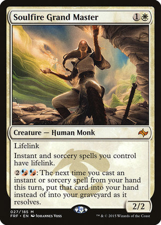 Soulfire Grand Master [Fate Reforged] | Arkham Games and Comics