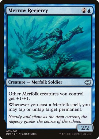 Merrow Reejerey [Duel Decks: Merfolk vs. Goblins] | Arkham Games and Comics