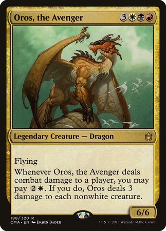 Oros, the Avenger [Commander Anthology] | Arkham Games and Comics