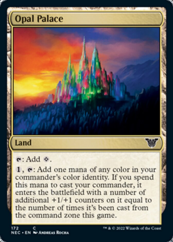 Opal Palace [Kamigawa: Neon Dynasty Commander] | Arkham Games and Comics