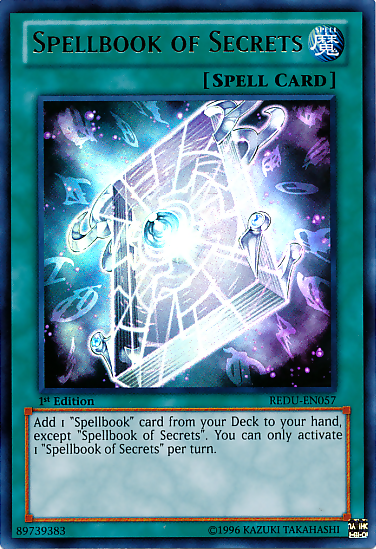 Spellbook of Secrets [REDU-EN057] Ultra Rare | Arkham Games and Comics