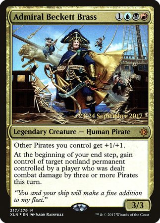 Admiral Beckett Brass [Ixalan Promos] | Arkham Games and Comics