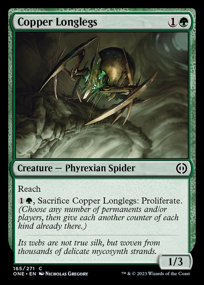 Copper Longlegs [Phyrexia: All Will Be One] | Arkham Games and Comics