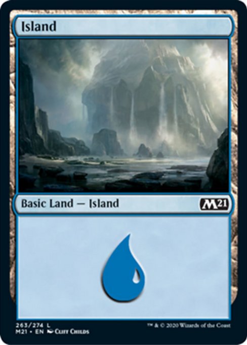 Island [Core Set 2021] | Arkham Games and Comics