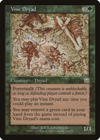 Vine Dryad [Mercadian Masques] | Arkham Games and Comics