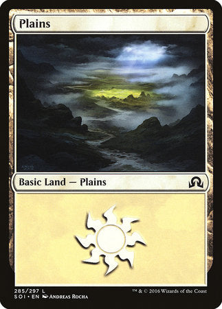 Plains (285) [Shadows over Innistrad] | Arkham Games and Comics