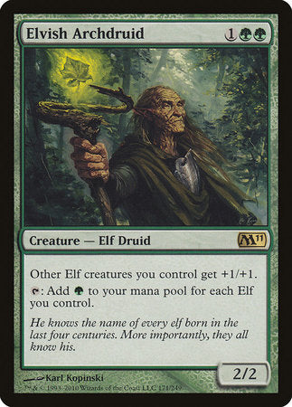 Elvish Archdruid [Magic 2011] | Arkham Games and Comics