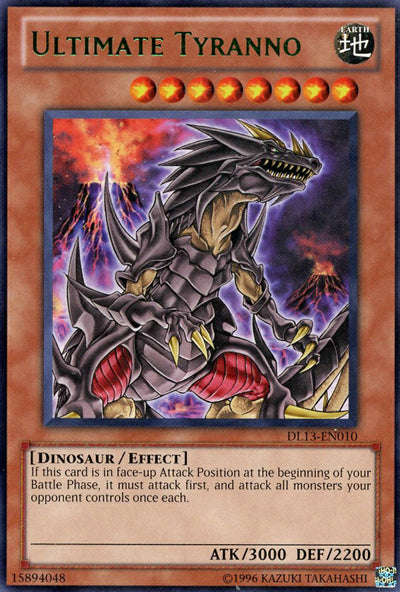 Ultimate Tyranno (Green) [DL13-EN010] Rare | Arkham Games and Comics
