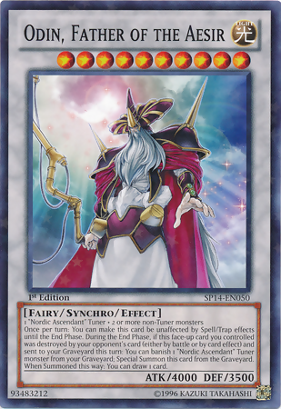 Odin, Father of the Aesir [SP14-EN050] Starfoil Rare | Arkham Games and Comics