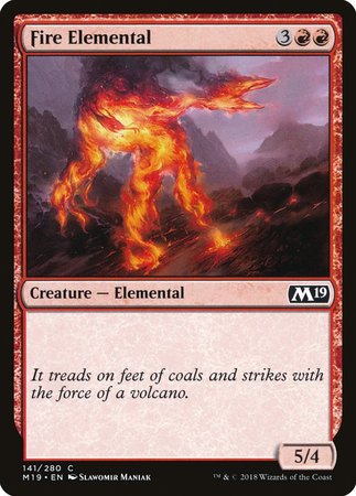 Fire Elemental [Core Set 2019] | Arkham Games and Comics