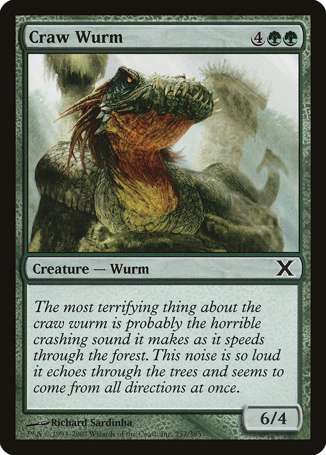 Craw Wurm [Tenth Edition] | Arkham Games and Comics