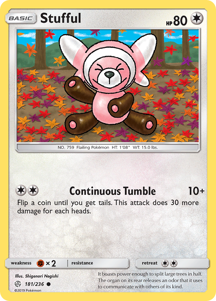 Stufful (181/236) [Sun & Moon: Cosmic Eclipse] | Arkham Games and Comics