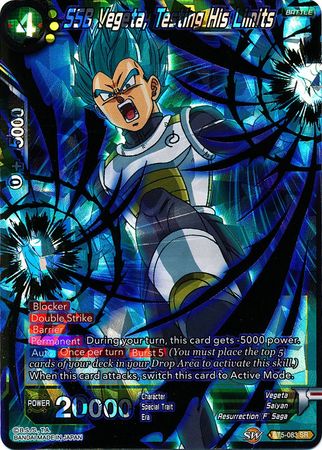 SSB Vegeta, Testing His Limits (BT5-083) [Miraculous Revival] | Arkham Games and Comics