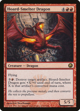 Hoard-Smelter Dragon [Scars of Mirrodin] | Arkham Games and Comics