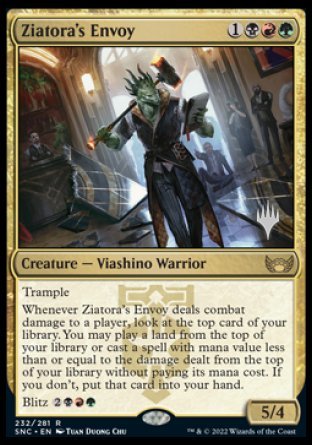 Ziatora's Envoy (Promo Pack) [Streets of New Capenna Promos] | Arkham Games and Comics