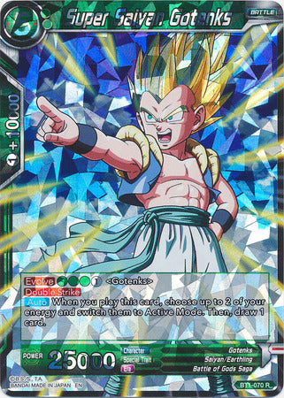 Super Saiyan Gotenks (Shatterfoil) (BT1-070) [Dragon Brawl] | Arkham Games and Comics