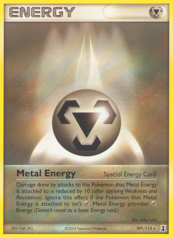 Metal Energy (107/113) [EX: Delta Species] | Arkham Games and Comics