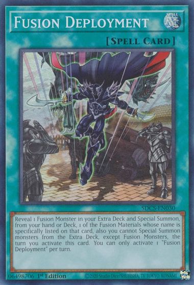 Fusion Deployment [SDCS-EN030] Super Rare | Arkham Games and Comics