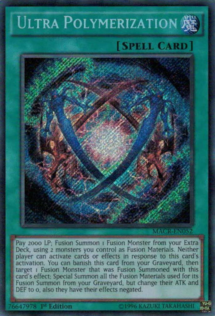 Ultra Polymerization [MACR-EN052] Secret Rare | Arkham Games and Comics