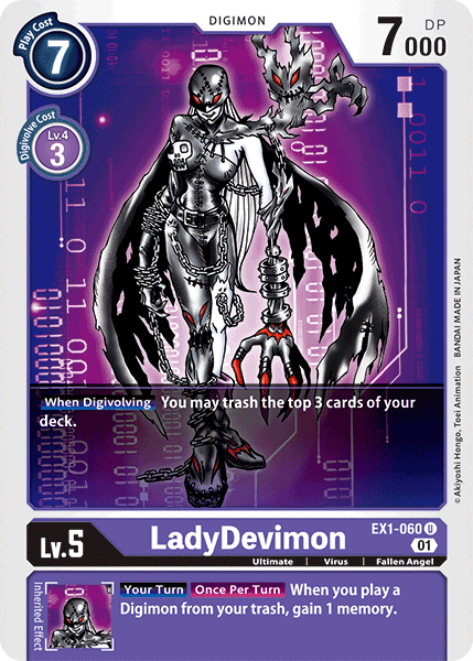 LadyDevimon [EX1-060] [Classic Collection] | Arkham Games and Comics