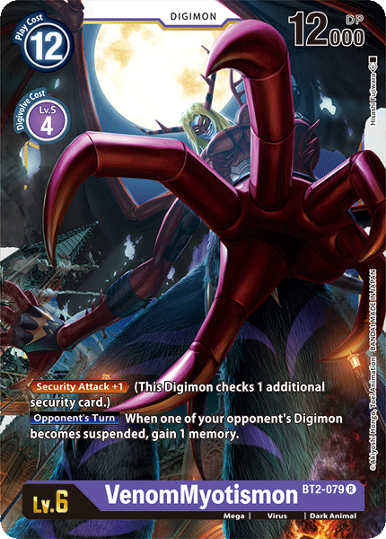 VenomMyotismon [BT2-079] [Release Special Booster Ver.1.0] | Arkham Games and Comics