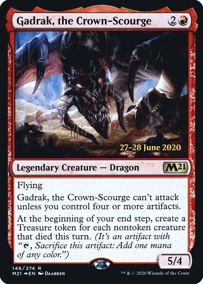 Gadrak, the Crown-Scourge  [Core Set 2021 Prerelease Promos] | Arkham Games and Comics