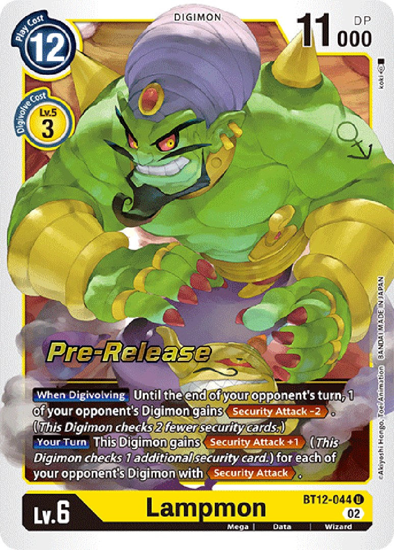 Lampmon [BT12-044] [Across Time Pre-Release Cards] | Arkham Games and Comics