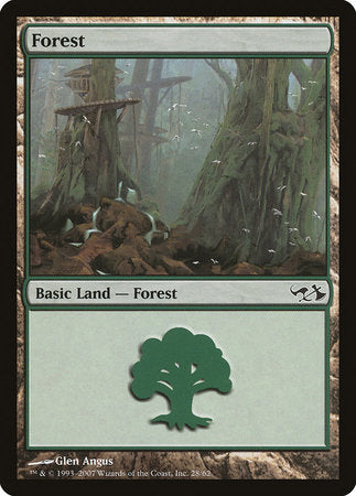 Forest (28) [Duel Decks: Elves vs. Goblins] | Arkham Games and Comics