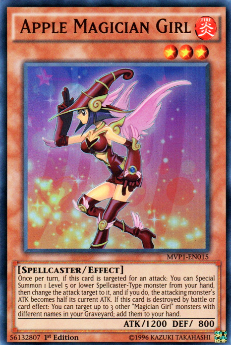 Apple Magician Girl [MVP1-EN015] Ultra Rare | Arkham Games and Comics