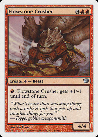 Flowstone Crusher [Ninth Edition] | Arkham Games and Comics