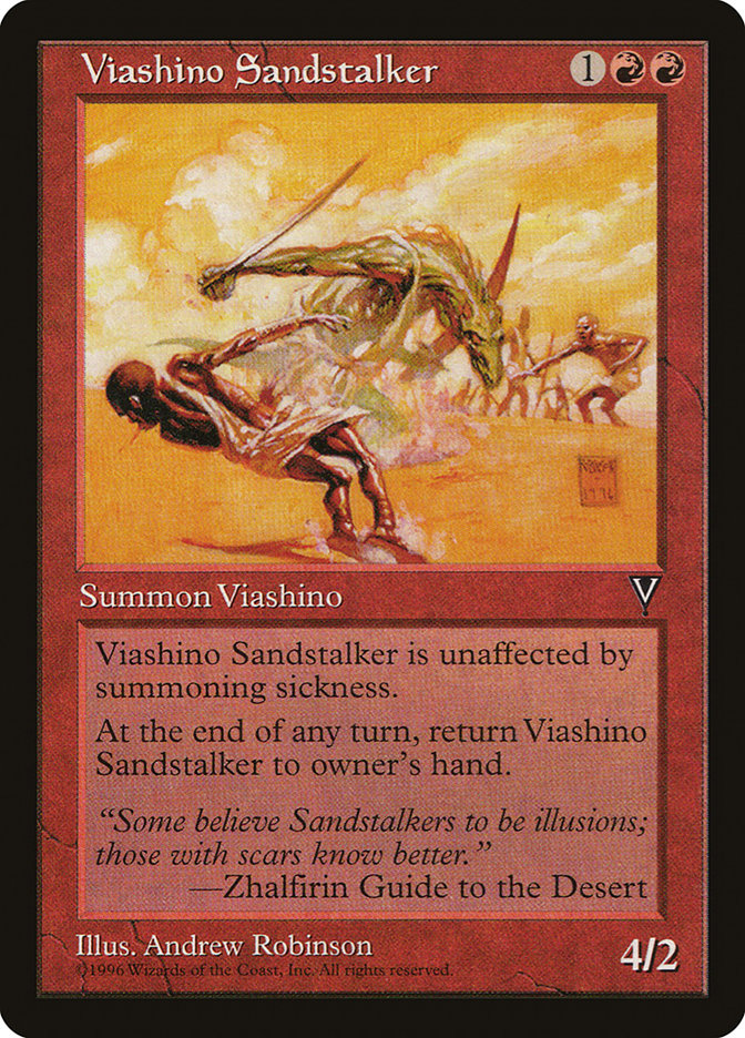 Viashino Sandstalker [Visions] | Arkham Games and Comics