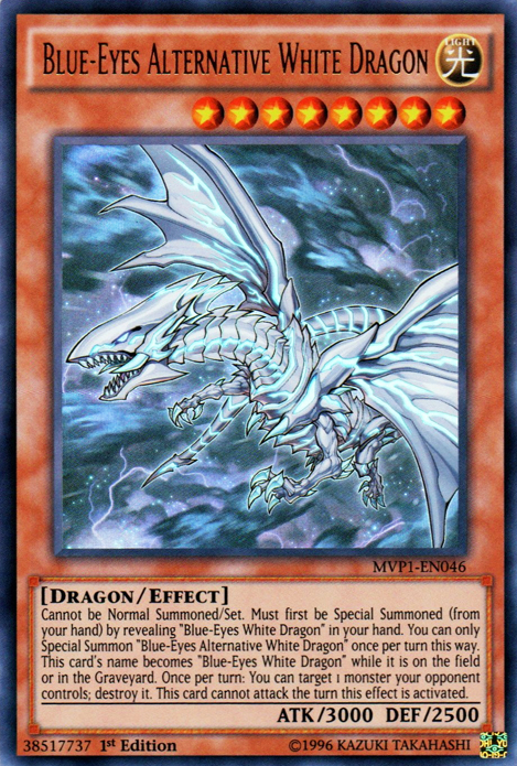 Blue-Eyes Alternative White Dragon [MVP1-EN046] Ultra Rare | Arkham Games and Comics