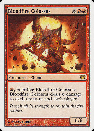 Bloodfire Colossus [Ninth Edition] | Arkham Games and Comics