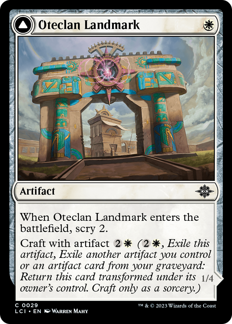 Oteclan Landmark [The Lost Caverns of Ixalan] | Arkham Games and Comics