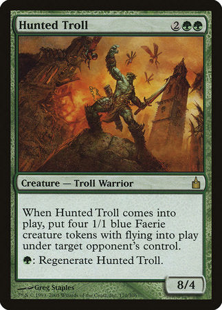 Hunted Troll [Ravnica: City of Guilds] | Arkham Games and Comics