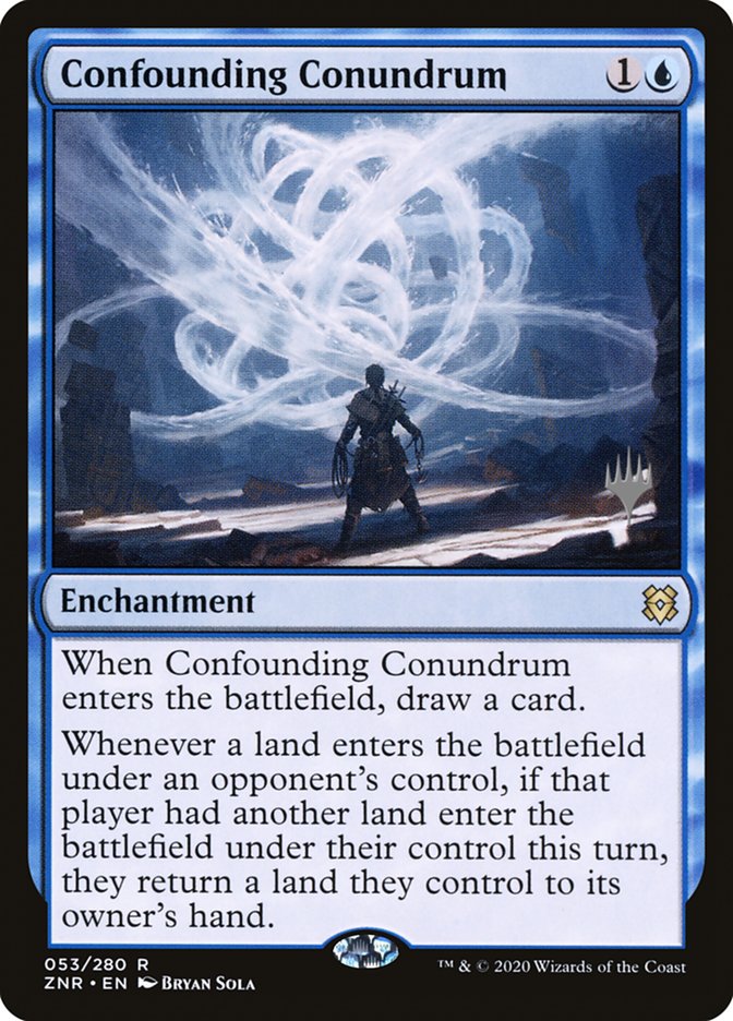 Confounding Conundrum (Promo Pack) [Zendikar Rising Promos] | Arkham Games and Comics