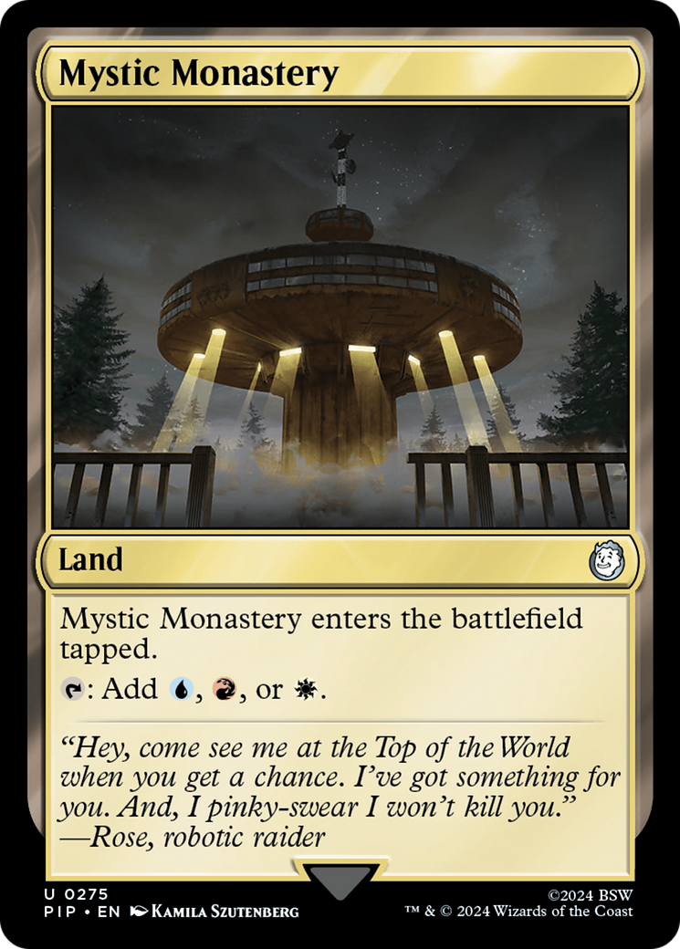 Mystic Monastery [Fallout] | Arkham Games and Comics