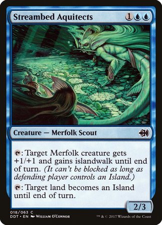 Streambed Aquitects [Duel Decks: Merfolk vs. Goblins] | Arkham Games and Comics