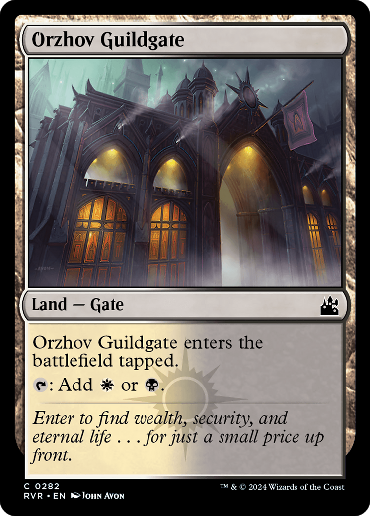 Orzhov Guildgate [Ravnica Remastered] | Arkham Games and Comics